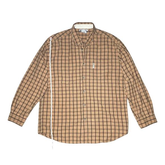 Columbia XL Plaid Flannel Button-Up - Great Condition! - Picture 4 of 10